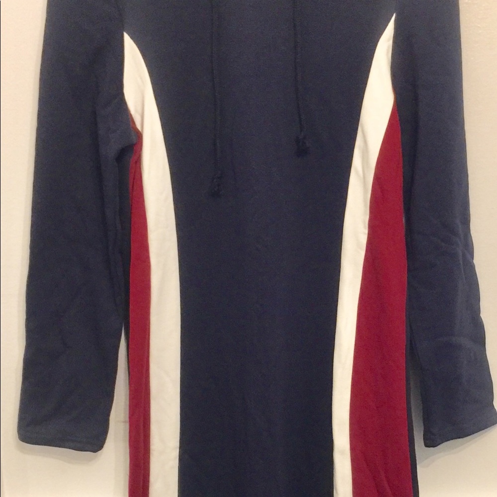 modest trendy streetwear. size L, navy blue maxi👗
